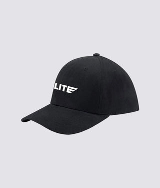 Elite Sports Logo Buckle Black Karate Cap