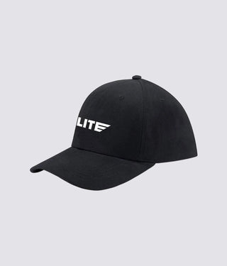 Elite Sports Logo Buckle Black Training Cap