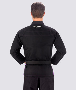 Basic Black Brazilian Jiu Jitsu Gi BJJ Uniform for Men