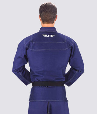 Elite Navy Blue Brazilian Jiu Jitsu Gi BJJ Uniform for Men