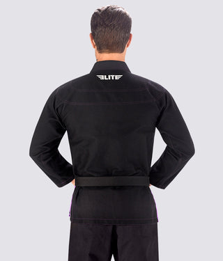 Elite Black Brazilian Jiu Jitsu Gi BJJ Uniform for Men