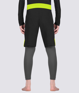 Kids' Black Jack Hi-Viz Kids Wrestling Shorts