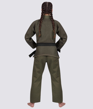 Core Green Brazilian Jiu Jitsu Gi BJJ Uniform for Women