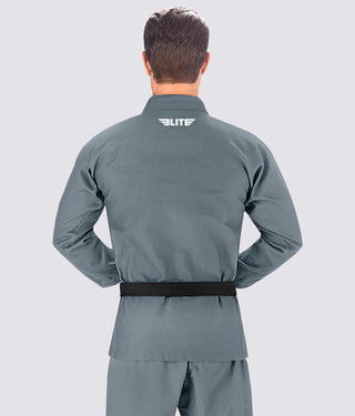 Elite Gray Brazilian Jiu Jitsu Gi BJJ Uniform for Men