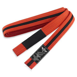 Elite Sports Lightweight Kids Brazilian Jiu Jitsu BJJ Orange/Black Belt