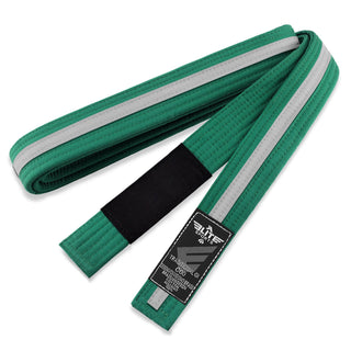 Elite Sports Lightweight Kids Brazilian Jiu Jitsu BJJ Green/White Belt