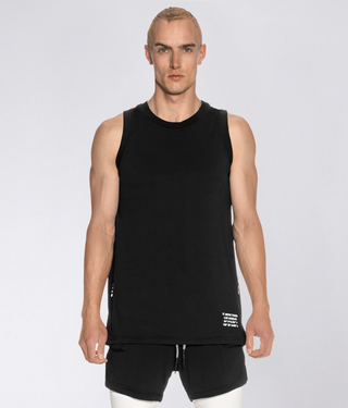 Born Tough Air Pro™ Honeycomb Mesh Black Tank Top for Men