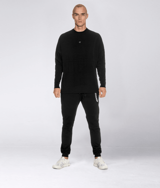 Born Tough Long Sleeve Ultrasoft Fabric Over Size Shirt For Men Black