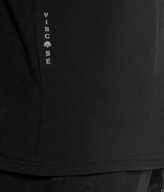Born Tough Long Sleeve with Spandex Over Size Shirt For Men Black