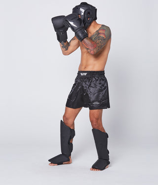 Adults' Star Black Muay Thai Gloves