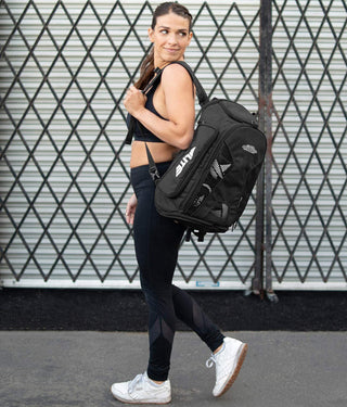 Convertible Black Karate Gear Gym Bag & Backpack