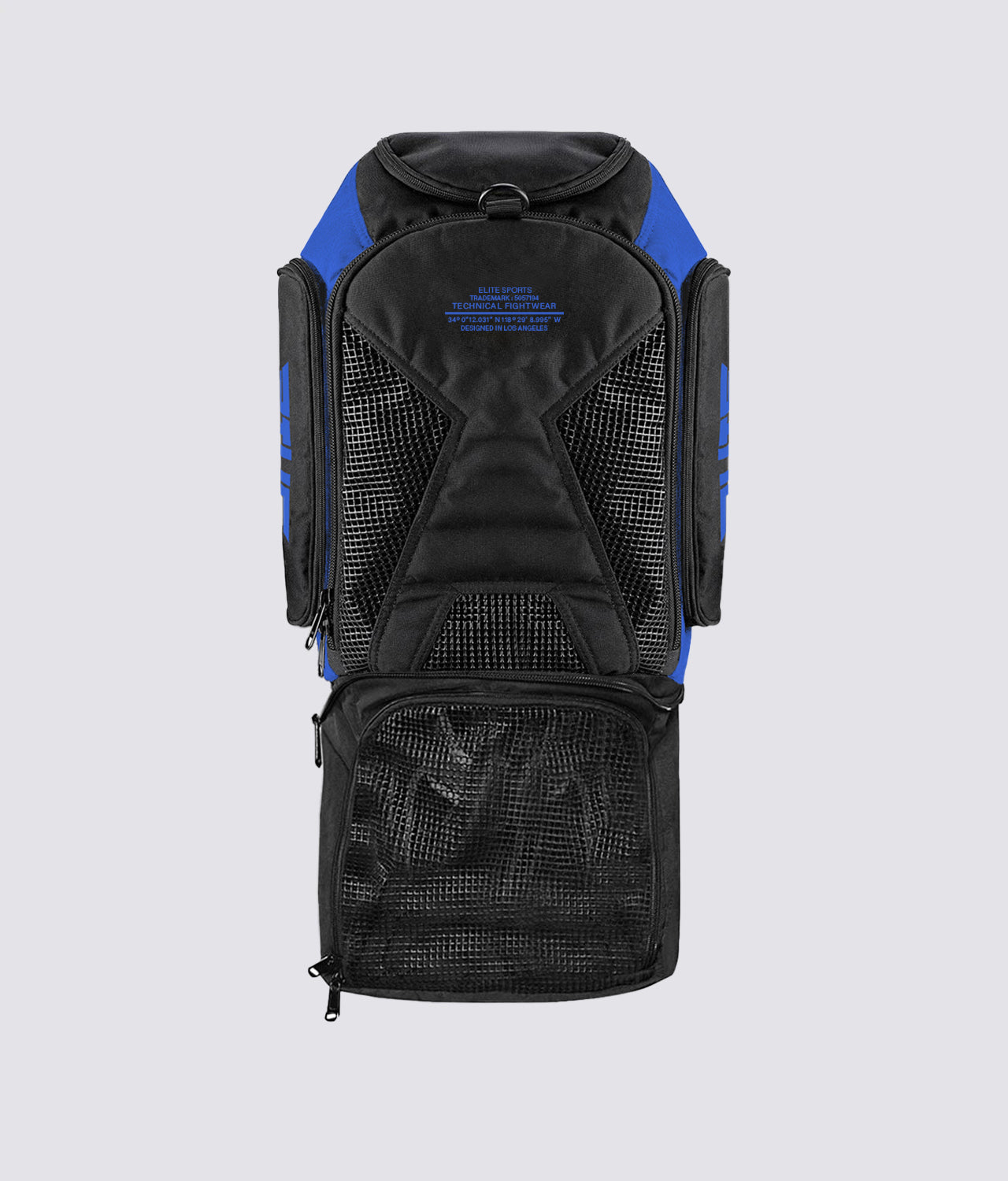 Convertible Blue Muay Thai Gear Gym Bag & Backpack