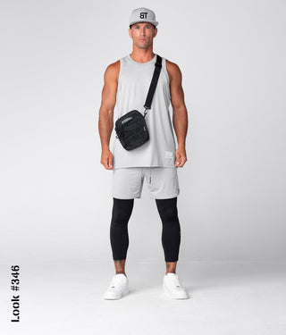 Born Tough Gray Snapback 100% Cotton Gym Workout Cap/Hat for Men & Women