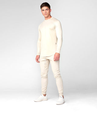 Born Tough Men Swift fabric Core Fit LS Shirt Stone