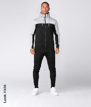Born Tough Momentum Athletic Tracksuit For Men Grey/Black