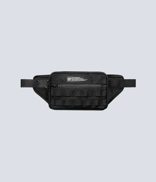 Born Tough Black Quick-Release Buckle Molle Utility Gym Workout Cross Body Bag