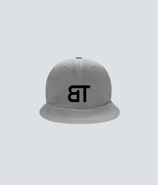 Born Tough Gray Snapback Water-Resistant Gym Workout Cap/Hat for Men & Women