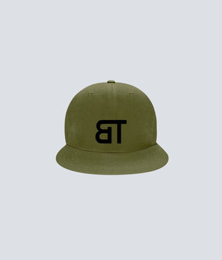 Born Tough Military Green Snapback Water-Resistant Gym Workout Cap/Hat for Men & Women
