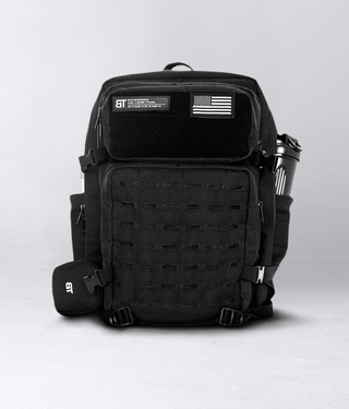 Born Tough Weather Resistant Fabric Training Backpack Black