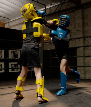 Kids' Yellow Boxing Safety Headgear : 4 to 8 Years