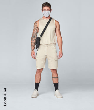 Born Tough Polyester Face Mask Steel Gray