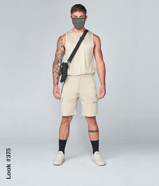 Born Tough Polyester Face Mask Military Green