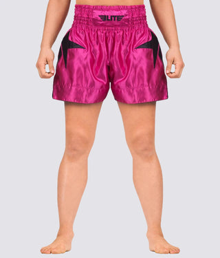 Star Pink Muay Thai Shorts for Adults