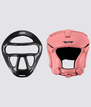 Kids' Pink Boxing Safety Headgear : 4 to 8 Years