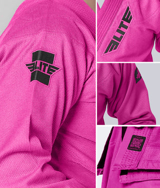 Kids' Core Pink Brazilian Jiu Jitsu BJJ Gi