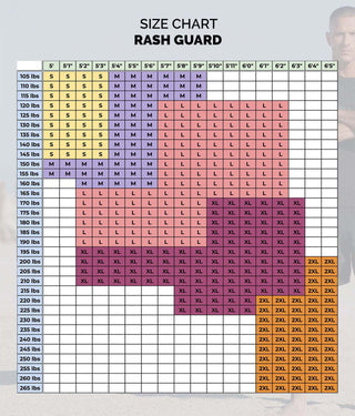 Standard Purple Short Sleeve Training Rash Guard for Mens