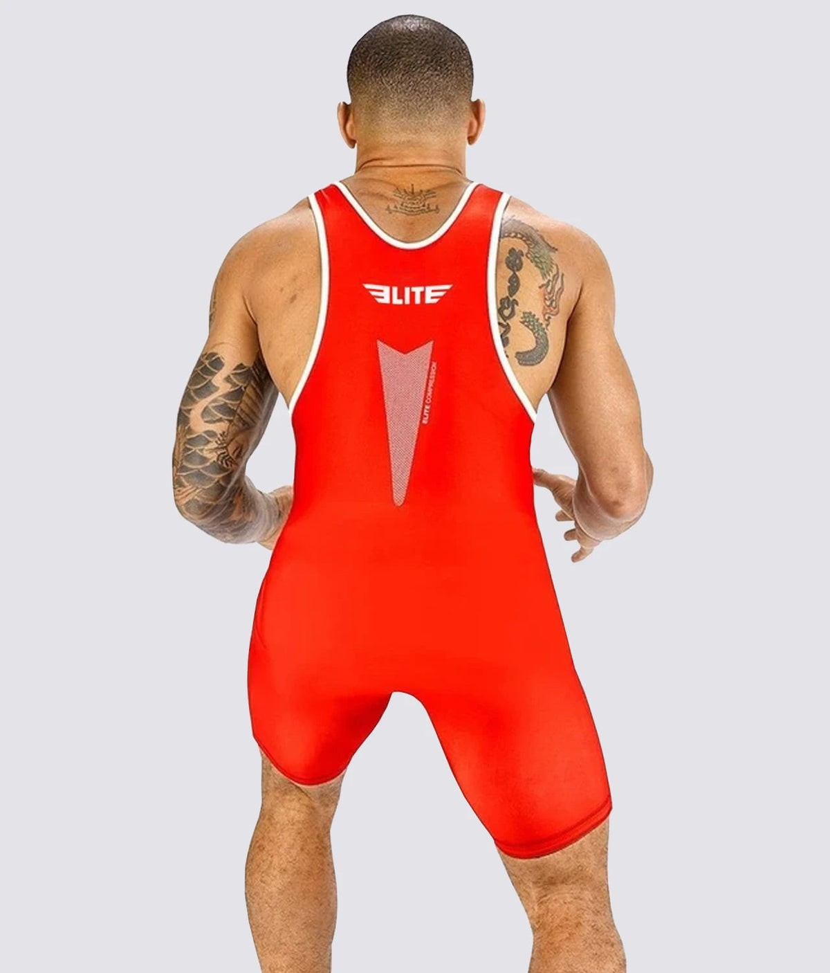Star Series Red Wrestling Singlets For Adults – QRJMN