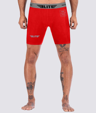 Adults' Red Compression Muay Thai Shorts