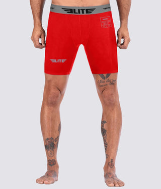 Adults' Red Compression Training Shorts