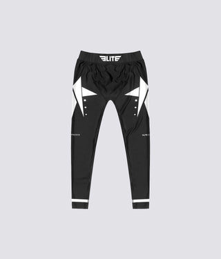 Star White Compression Training Spat Pants for Men