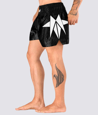 Adults' Star Black/White Muay Thai Shorts
