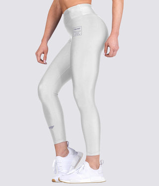 Women's Plain White Compression Taekwondo Spat Pants