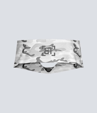 Born Tough Bodybuilding Head Band White Camo