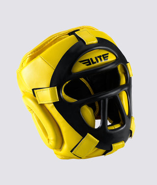 Kids' Yellow MMA Safety Headgear