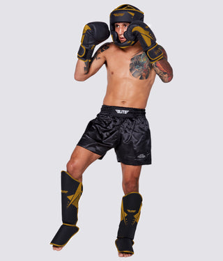 Adults' Star Golden Muay Thai Shin Guards