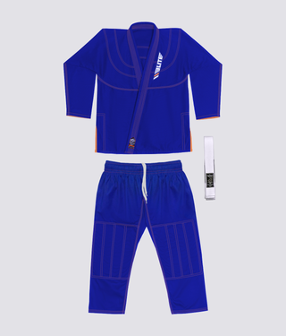 Elite Blue Brazilian Jiu Jitsu Gi BJJ Uniform for Kids