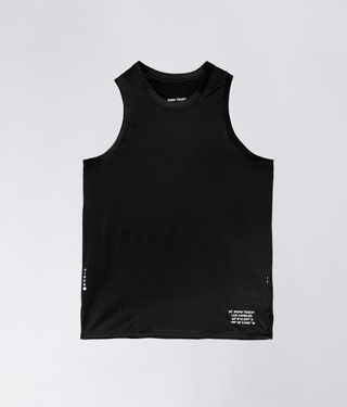 Born Tough Air Pro™ Reflective Design Black Tank Top for Men