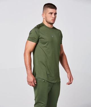 Born Tough Air Pro™ Athletic T-Shirt For Men Military Green