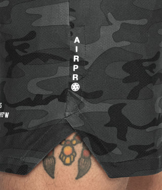 Born Tough Air Pro™ 2 in 1 Inner Compression Men's 7" Liner Shorts Grey Camo