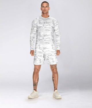 Born Tough Air Pro™ 2 in 1 Outer Air pro™ layer Men's 7" Liner Shorts White Camo