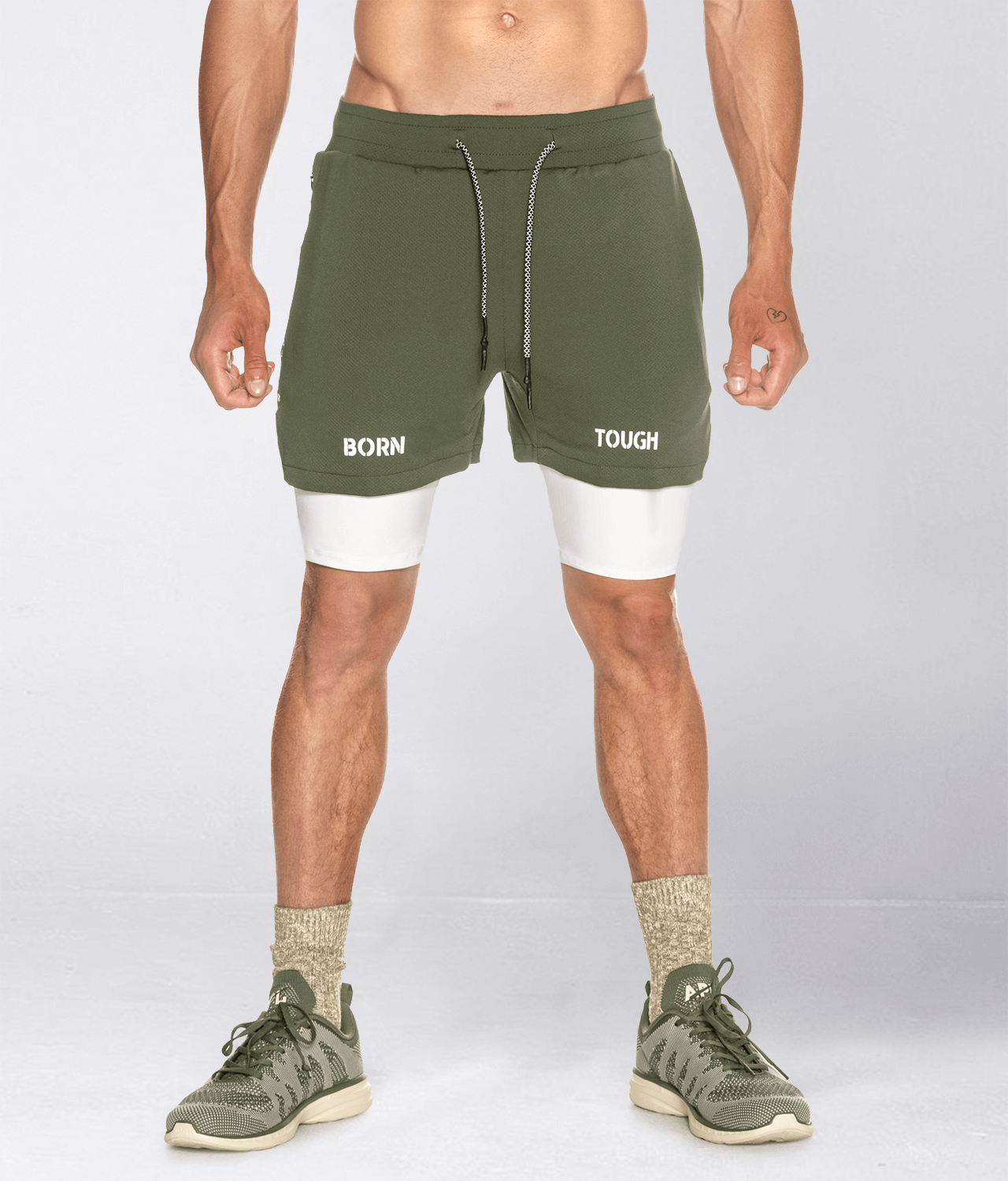 Men s Workout Shorts Cargo Gym Workout Shorts for Men Born Tough