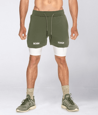 Workout shorts sales with liner