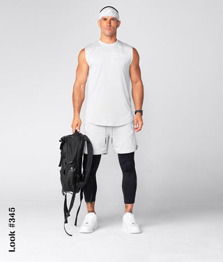Born Tough Air Pro™ 2 in 1 Dual-layered Men's Shorts With Legging Liner Steel Gray