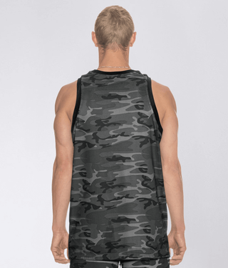 Born Tough Air Pro™ Moisture-Wicking Grey Camo Tank Top for Men