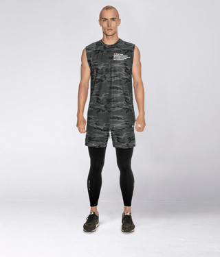 Born Tough Air Pro™ Moisture Wicking Sleeveless T-Shirt For Men Grey Camo