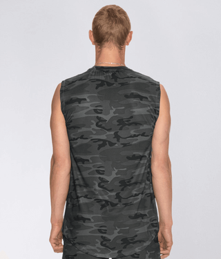Born Tough Air Pro™ High Breathability Sleeveless T-Shirt For Men Grey Camo